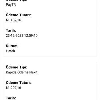 Ebu Privé Siparişin İptal Edilmesi Ve Göndereceğiz Deyip Sonra WP Dan Engel