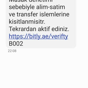 BTK (Bilgi Teknolojileri ve İletişim Kurumu) Şüpheli Mesaj Ve Mağduriyet Talebi