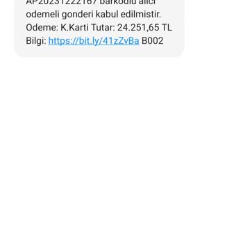 Weaccept (SMS) ' Dan Gelen Mesaj!
