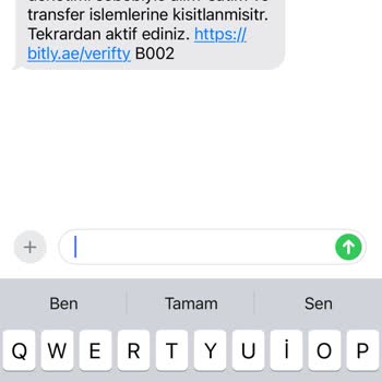 Binance TR Bn Türkiye Adı Altında İletilen SMS