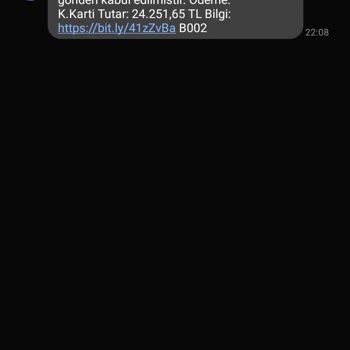 Weaccept (SMS)  Sahte Kargo Mesajı