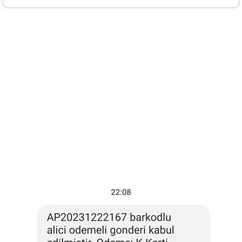 PTT Kargo PTT Genel Müdürlüğünden Gelen SMS Mesajı