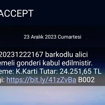 PTT Kargo Kabul Edilmeyen Gönderi Ve Yanlış Bilgilendirme!