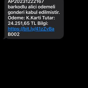 PTT Kargo Benim Bu Kargoyla Ve Kargo Şirketiyle Hiçbir İşim Yok