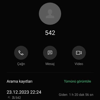 Vodafone 542 Müşteri Hizmetlerine Ulaşılamaması