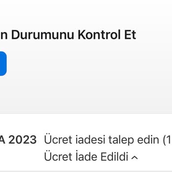 iPhone Apple Ücret İadesi Banka Hesabıma Yansımadı
