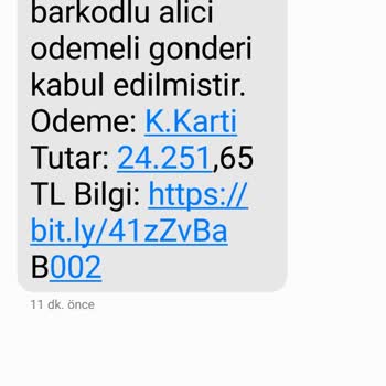 Weaccept (SMS) Gelen Mesaj!
