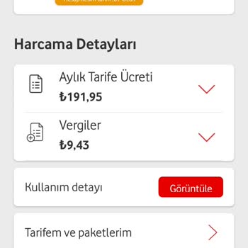 Vodafone Haksız Tarife Değişikliği