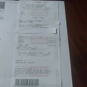 BİM Dijitsu Televizyonu İade Almadı