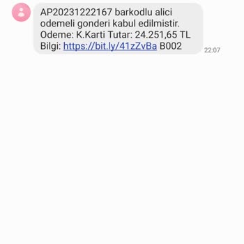 WEACCEPT (SMS) Şüpheli Mesajla Karşı Karşıya Kaldım!