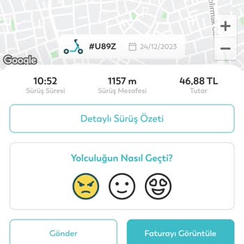 BinBin Alakasız Sürüş Süresi
