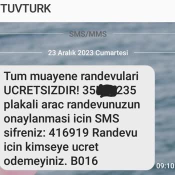 Tüvtürk Randevu Vermiyor