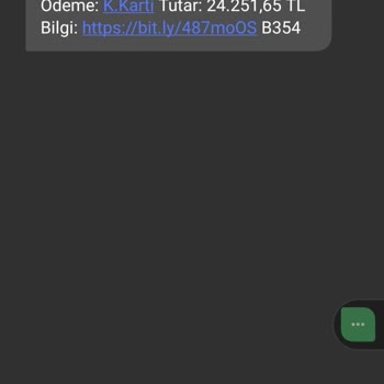 Weaccept (SMS) Gelen Mesaj!