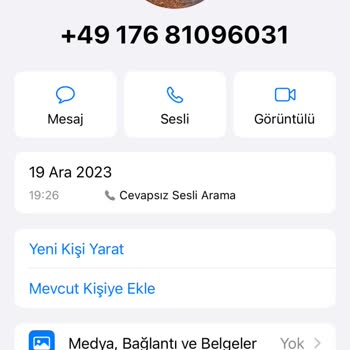 WhatsApp +62 Kodlu Numaradan Mesaj Geldi