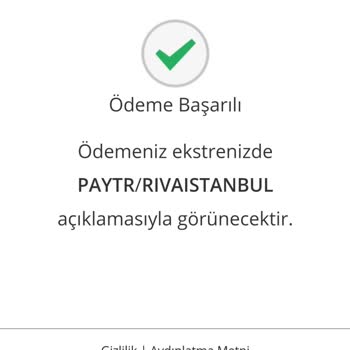 Rivaİstanbul 1 Ay Oldu Siparişim Gelmedi