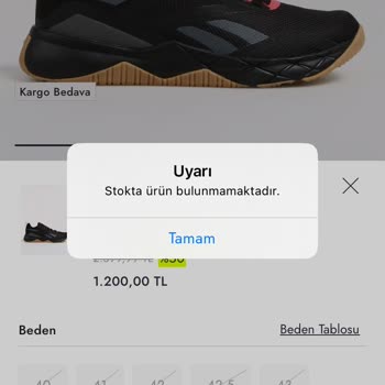 Boyner Firmasının Stokta Olmayan Ürünün Varmış Gibi Reklam Yapması