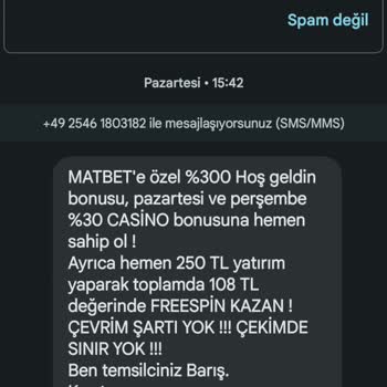 +49 Ve +44 İle Başlayan Numaraları Vodafone Engellemek İstemiyor.