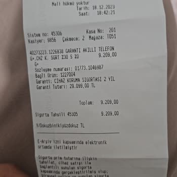 Media Markt Samsung S23 Kasko İptali