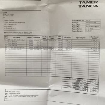 Tamer Tanca İade Almayan Tek Şirket