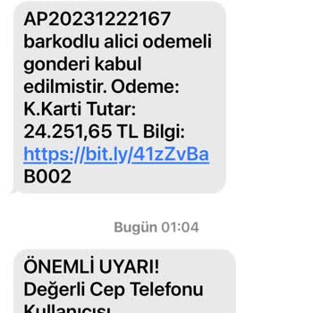 Weaccept (SMS) Önemli Spam Uyarısı