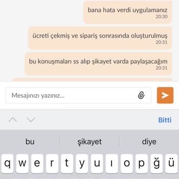 Trendyol Yemek Trendyol Sistem Hatası İle Dakikalar Sonra Kartınız İle İşlem Yapıyor