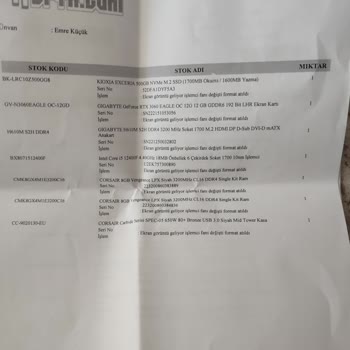 İtopya Bilgisayar İtopya Garanti Sıkıntısı