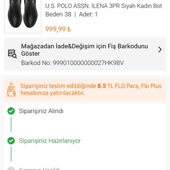 FLO Ayakkabı FLO Şaşırt Bir Kere