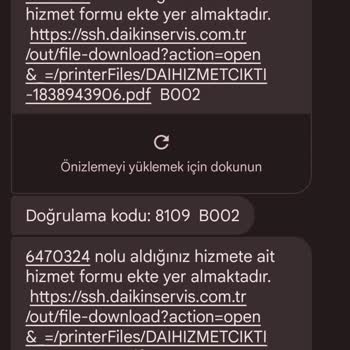Daikin Kombi 1 Ay Olmadan 4 Kez Aynı Arızayı Verdi