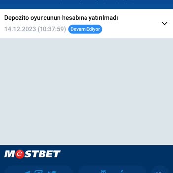 Mostbet Casino Hesabıma Geçmeyen Ödeme Sorunu!