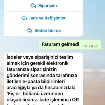 Zara Kurumsal Faturamı Göndermiyor