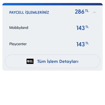 Playcenter Faturama Yansıyan Ücret
