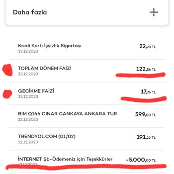 Akbank Kredi Kartı Hesabımda Beklenmeyen Faiz Uygulaması