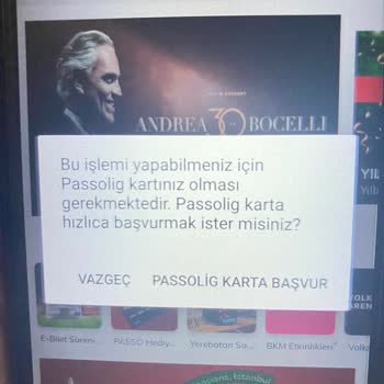Passolig Kartım Maça Gir Kısmında Hata Veriyor