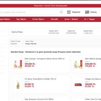 Rossmann Ve Hepsijet Siparişlerimi Göndermediler!