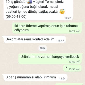 Nare Giyim Ürünüm Kargolanmadı, İade Talep Ediyorum!