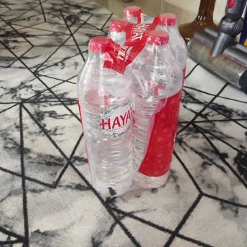 Hayat Su 6x1.5 Litre Su 5x1.5 Litre Olarak Paketlenmesi