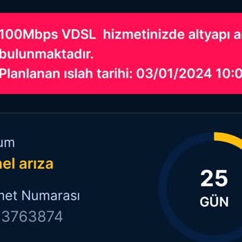 Comnet / Türk Telekom Lokal Füz Arızası