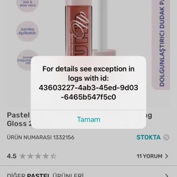 Watsons Sepete Ürün Ekleyemiyorum