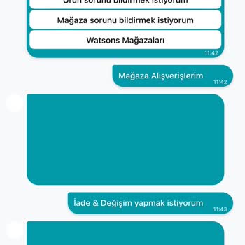 Watsons Neomarin İade Sorunu