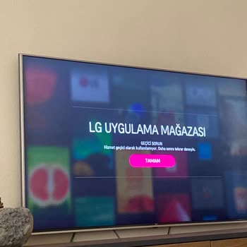 LG TV Sorunu Düzelmedi