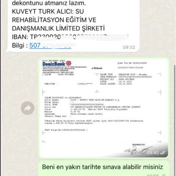 Milli Eğitim Bakanlığı (MEB) Su Sürücü Kursu Haksız Ücret Talebi