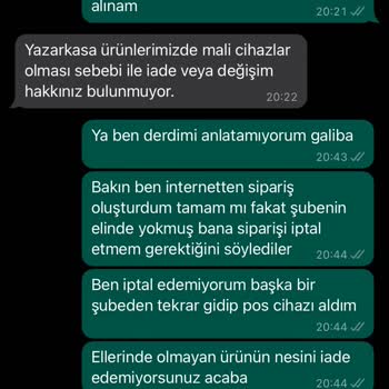 Beko.com Göndermediği Ürünün Para İadesini Yapmıyor