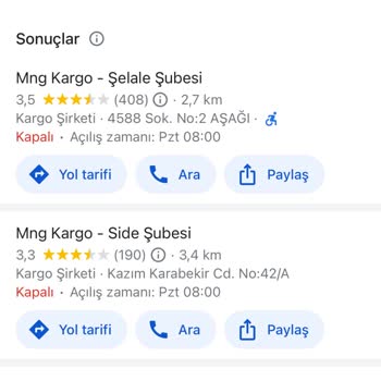 MNG Kargo Adrese Teslim Yapmıyor