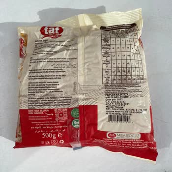 Tat Bakliyat Paketi Açılmamış Ve Böceklenen Mısır