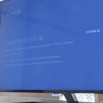 Philips Smart TV Gmail Hesabı Sorunu