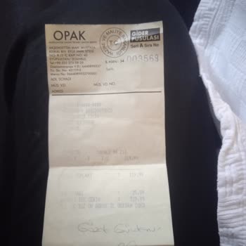 Opak Mağazacılık Ücret İademi Yapmadı