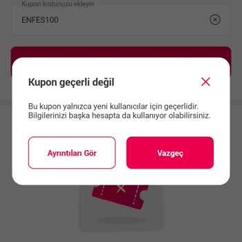 Yemeksepeti İlk Sipariş İndirim Problemi