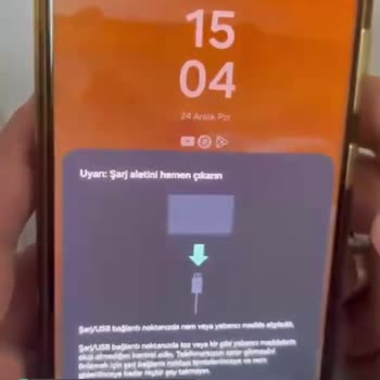 Samsung S23 Ultra Sıvı Algılandı Hatası!