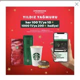 Starbucks Mobil Uygulamasında Yıldızımın Verilmemesi