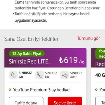 Vodafone Kafasına Göre Fatura Fiyat Yükseltmesi Yapıyor